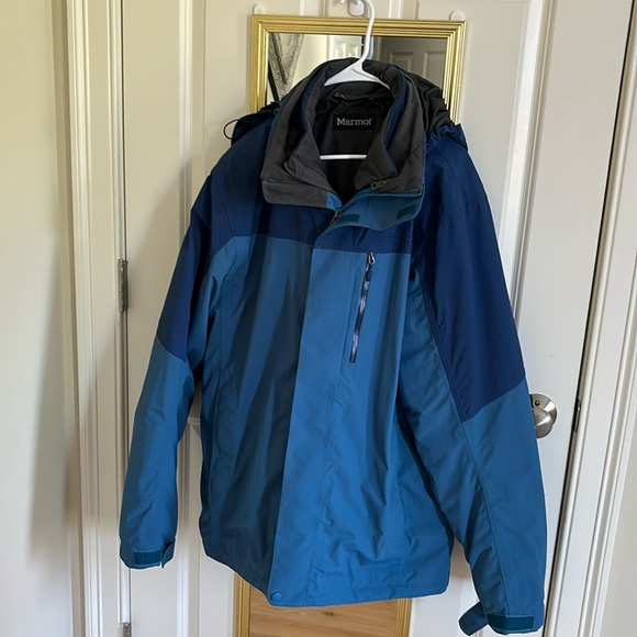 Men’s MARMOT 3 in 1 ski coat - Picture 1 of 4
